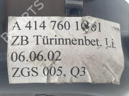 Front left interior door handle MERCEDES-BENZ VANEO (414) 1.7 CDI (414.700) | BP12372106I13 