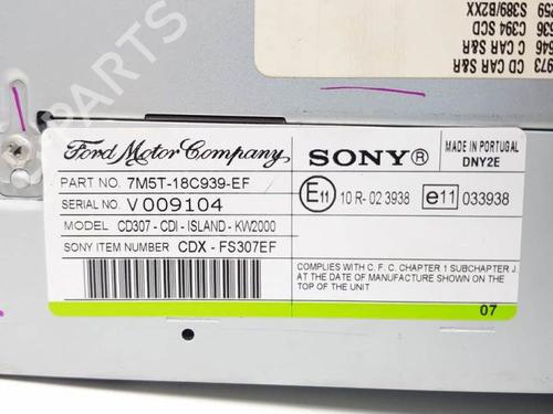 Radio FORD FOCUS II (DA_, HCP, DP) 1.6 | BP25403964E6 