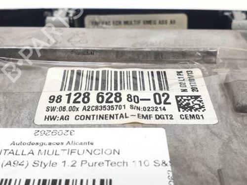 Display monitor PEUGEOT 2008 I (CU_) 1.2 THP 110 / PureTech 110 | BP30278410C48 