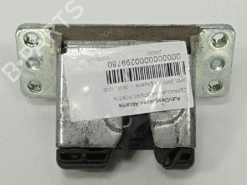 Used Tailgate lock Tailgate lock OPEL ZAFIRA A MPV (T98) 2.0 DTI 16V (F75) (101 hp) 18654019 18654019