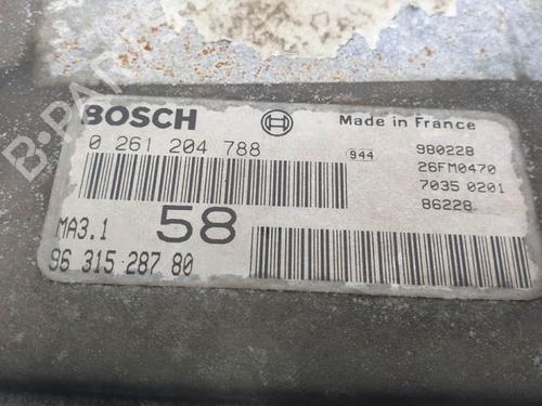 Engine control unit (ECU) PEUGEOT 106 II (1A_, 1C_) 1.1 i | BP12382423M57 