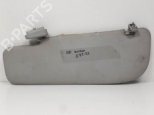 Used Left sun visor Left sun visor FIAT DOBLO Platform/Chassis (263_) 1.3 D Multijet (90 hp) 12358587 12358587