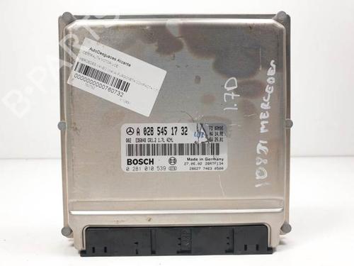 Engine control unit (ECU) MERCEDES-BENZ VANEO (414) 1.7 CDI (414.700) | BP12372070M57 