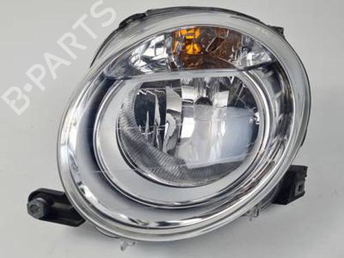 Used Left headlight FIAT 500 (312_) 1.3 D Multijet (312AXB1A) (75 hp) 31033794
