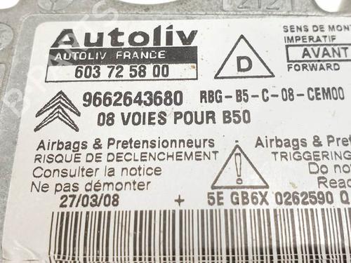 ECU airbags CITROËN C4 Coupe (LA_) 1.6 HDi | BP27647298M53 