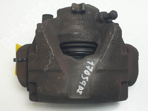 Used Left front brake caliper RENAULT MEGANE III Hatchback (BZ0/1_, B3_) 1.2 TCe (BZ2B, BZ11) (116 hp) 25140848