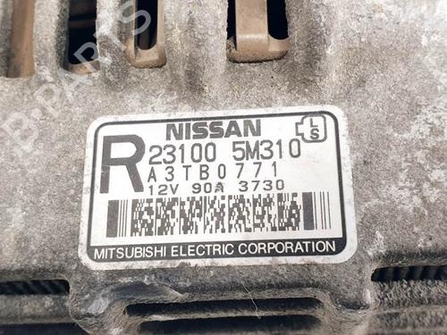 Alternator NISSAN X-TRAIL I (T30) 2.2 DCi FWD | BP6993780M7 