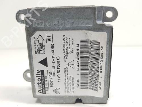 Airbag module CITROËN C5 I (DC_) 2.2 HDi (DC4HXB, DC4HXE) (133 hp) 8673979