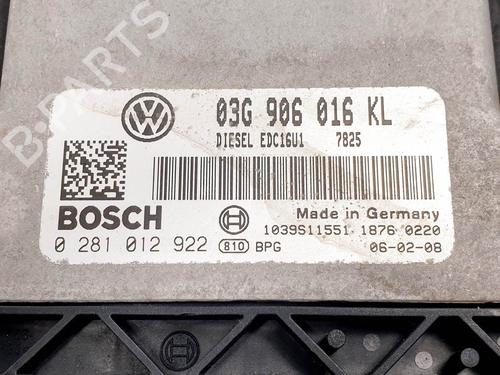 Engine control unit (ECU) SEAT ALTEA (5P1) 1.9 TDI | BP25117598M57  - Image 6