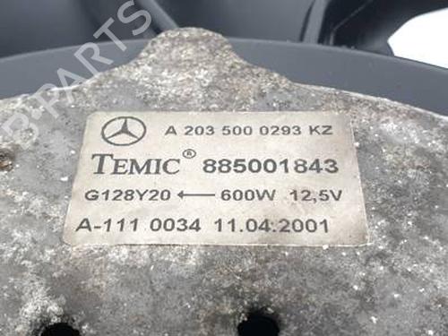 Køleventilator elektrisk MERCEDES-BENZ C-CLASS (W203) C 230 Kompressor (203.040) | BP30586158M35