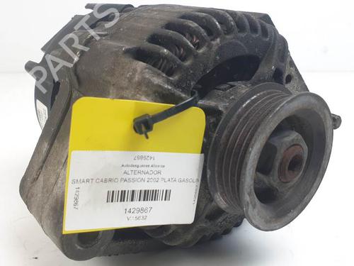 Used Alternator SMART CABRIO (450) 0.6 (S1OLA1, 450.441, 450.442, 450.443) (55 hp) 25611657