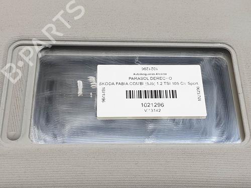 Right sun visor SKODA FABIA II Combi (545) 1.2 TSI | BP24932417I2 - Image 3