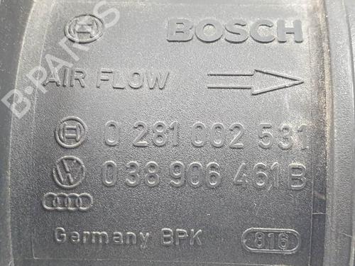 Mass air flow sensor SEAT ALTEA (5P1) 1.9 TDI | BP27668028M95