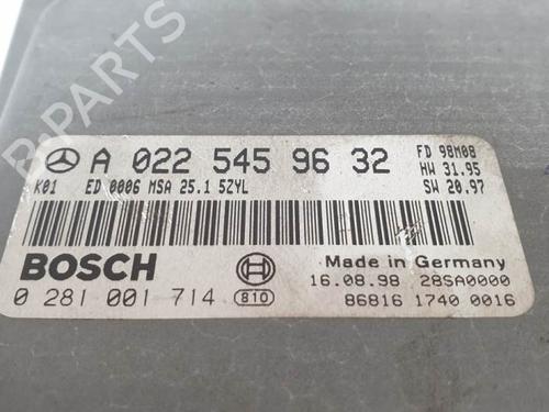 Engine control unit (ECU) MERCEDES-BENZ C-CLASS (W202) C 250 Turbo-D (202.128) | BP13041527M57 
