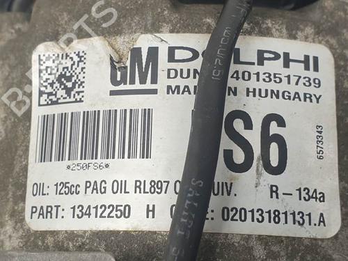 AC compressor OPEL MERIVA B MPV (S10) 1.4 (75) | BP24984185M34 
