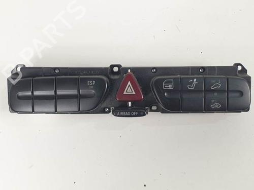 Used Warning switch MERCEDES-BENZ C-CLASS (W203) C 180 (203.035) (129 hp) 6846003