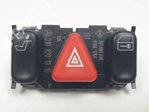 Used Warning switch MERCEDES-BENZ E-CLASS (W210) E 420 (210.072) (279 hp) 25289483