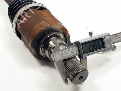 Left front driveshaft RENAULT GRAND SCÉNIC III (JZ0/1_) 1.9 dCi (JZ0J, JZ0N, JZ1K, JZ1S) | BP28060641M38