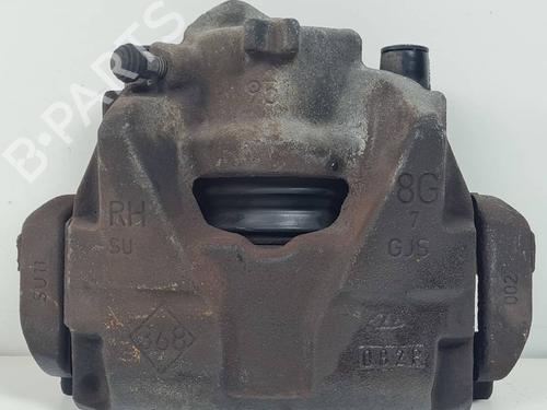 Used Right front brake caliper Right front brake caliper RENAULT MEGANE III Grandtour (KZ0/1) 1.5 dCi (KZ0C, KZ1A) (90 hp) 34514882 34514882
