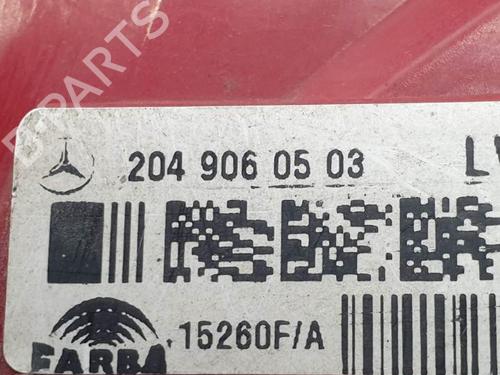 Right taillight MERCEDES-BENZ C-CLASS (W204) C 350 CDI (204.023) | BP24340162C35 