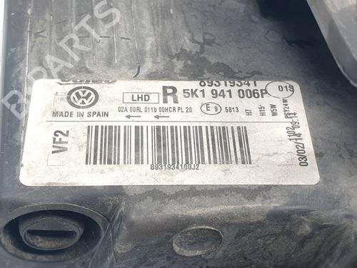 Right headlight VW GOLF VI (5K1) 1.4 TSI | BP29298101C29 