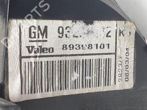 Rear fog light OPEL MERIVA A MPV (X03) 1.7 CDTI (E75) | BP20510982C37 