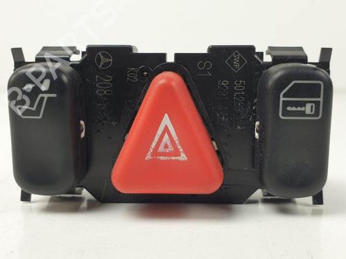 Used Warning switch MERCEDES-BENZ E-CLASS (W210) E 320 CDI (210.026) (197 hp) 22614501