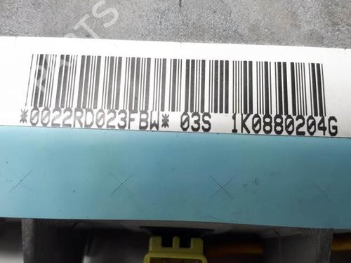 Passenger airbag VW GOLF V (1K1) 1.6 FSI | BP16027366C10 