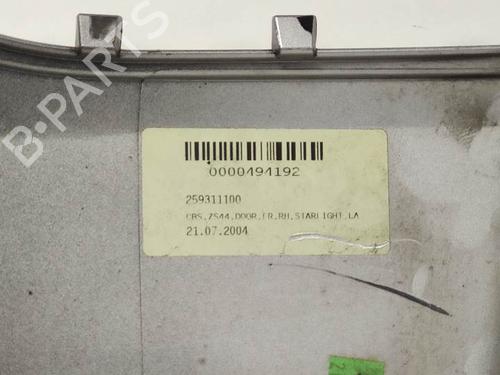 Right front door SMART FORFOUR (454) 1.5 (454.032) | BP9367973C3 