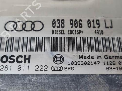 Engine control unit (ECU) AUDI A4 B6 (8E2) 1.9 TDI | BP28061663M57 