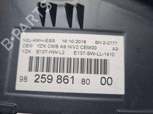 Instrument cluster PEUGEOT 2008 I (CU_) 1.2 PureTech 82 | BP29474184C47 
