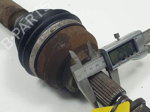 Right front driveshaft RENAULT LAGUNA II (BG0/1_) 1.6 16V (BG0A, BG0L) | BP25140564M39 