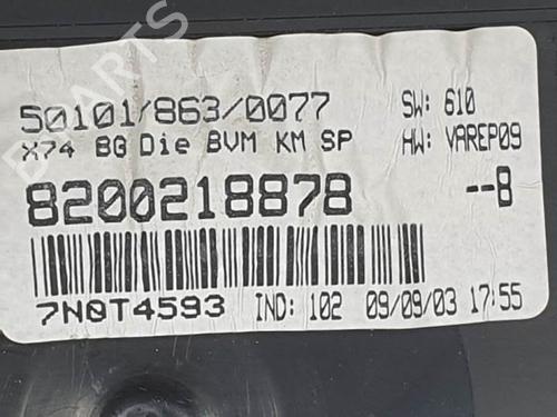 Instrument cluster RENAULT LAGUNA II (BG0/1_) 1.9 dCi (BG08, BG0G) | BP12360052C47 