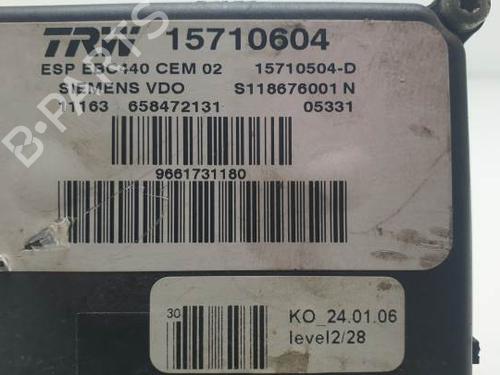 ABS pump PEUGEOT 407 (6D_) 2.0 HDi 135 (6DRHRH, 6DRHRE, 6DRHRG, 6DRHRJ) | BP29172539M43 