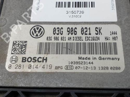 Engine control unit (ECU) SEAT ALTEA (5P1) 1.9 TDI | BP27668018M57 