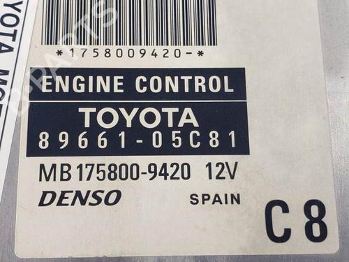 Engine control unit (ECU) TOYOTA AVENSIS Saloon (_T25_) 2.2 D-4D (ADT251_, ADT251R) | BP18136666M57 