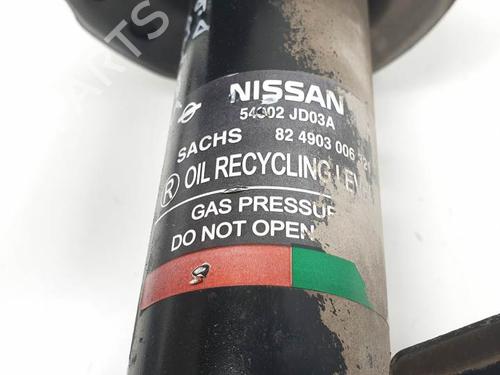 Right front shock absorber NISSAN QASHQAI / QASHQAI +2 I (J10, NJ10, JJ10E) 1.6 | BP27272669M17 