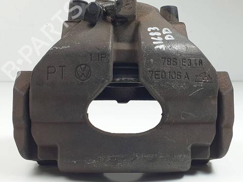 Used Right front brake caliper Right front brake caliper VW TRANSPORTER T5 Van (7HA, 7HH, 7EA, 7EH) 1.9 TDI (85 hp) 30278785 30278785
