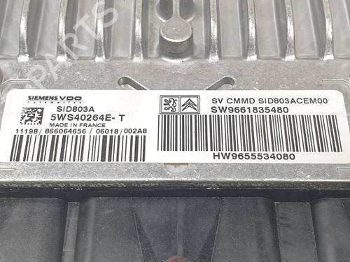 Engine control unit (ECU) PEUGEOT 407 (6D_) 2.0 HDi 135 (6DRHRH, 6DRHRE, 6DRHRG, 6DRHRJ) | BP40441833M57 - Image 2