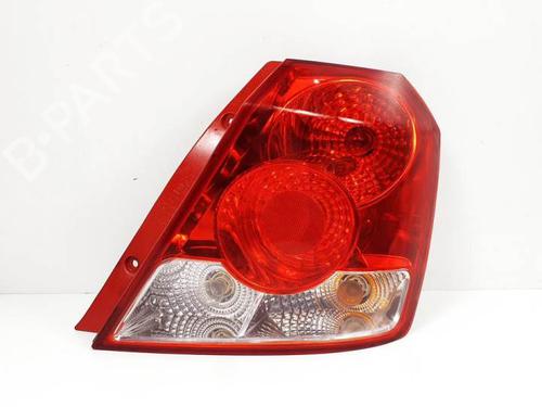 Used Right taillight CHEVROLET AVEO / KALOS Hatchback (T200) 1.4 16V (94 hp) 15658431