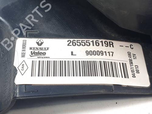 Left taillight DACIA DOKKER MPV (KE_) 1.5 dCi (KEAJ, KEAH) | BP30142515C34