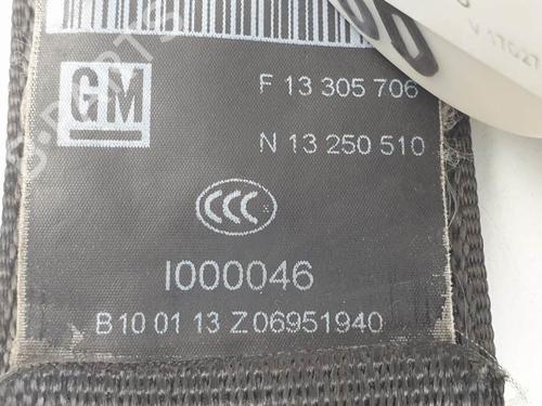 Front right seatbelt OPEL MERIVA B MPV (S10) 1.4 (75) | BP24984231I25 