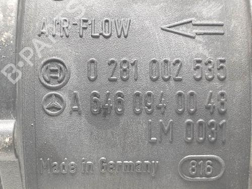 Mass air flow sensor MERCEDES-BENZ S-CLASS (W220) S 320 CDI (220.025, 220.125) | BP26448520M95 