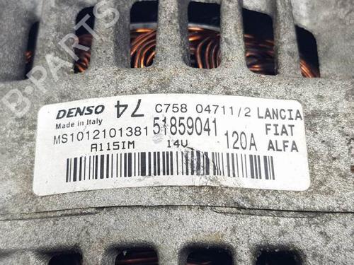 Alternator FIAT PUNTO EVO (199_) 1.4 (199AXB1A) | BP25295114M7 