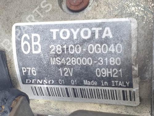 Starter TOYOTA AVENSIS (_T25_) 2.0 D-4D (ADT250_, ADT250R) | BP27375207M8