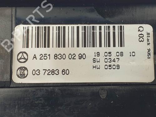 Left front window switch MERCEDES-BENZ M-CLASS (W164) ML 320 CDI 4-matic (164.122) | BP24929688I27 - Image 3