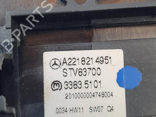 Left front window switch MERCEDES-BENZ S-CLASS (W221, V221) S 320 CDI (221.022, 221.122) | BP37434290I27 - Image 4