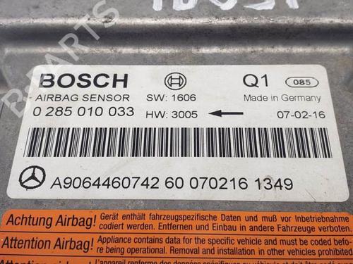 ECU airbags MERCEDES-BENZ SPRINTER 3-t Van (B906) 213 CDI (906.611, 906.613) | BP24932734M53 
