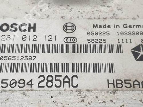 Engine control unit (ECU) CHRYSLER VOYAGER IV (RG, RS) 2.8 CRD | BP21011404M57 