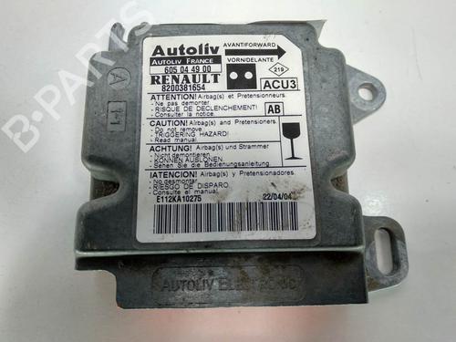Used ECU airbags ECU airbags RENAULT KANGOO (KC0/1_) D 65 1.9 (KC0E, KC02, KC0J, KC0N) (64 hp) 8516923 8516923